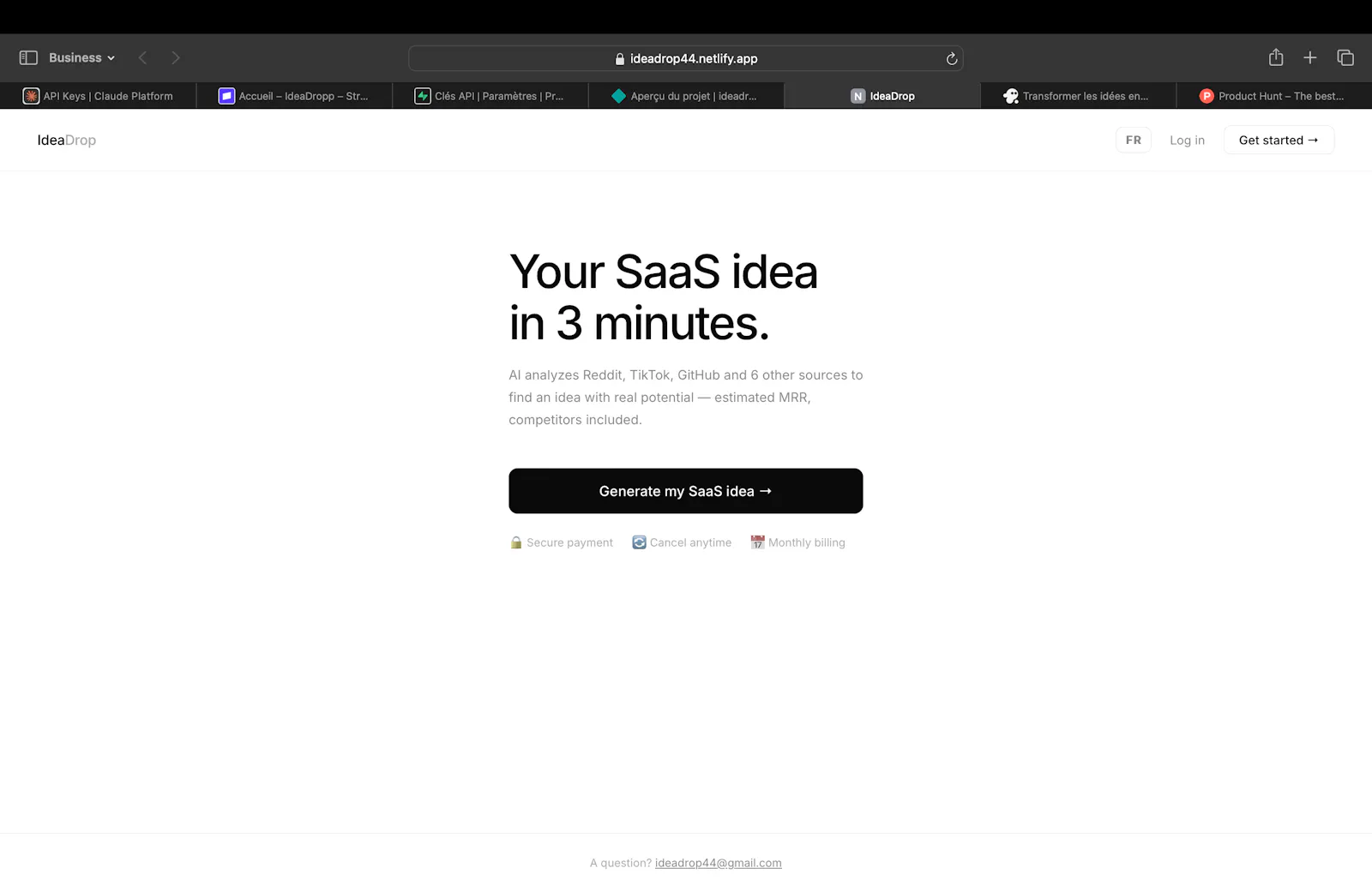 IdeaDrop screenshot 1