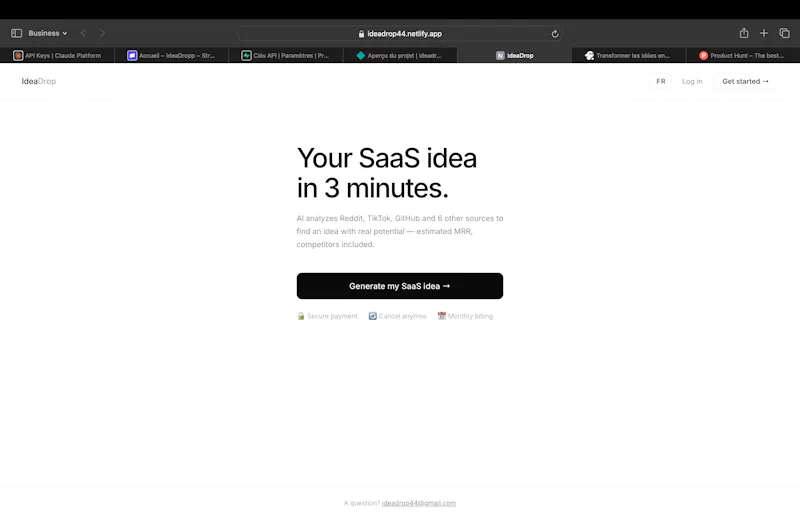 IdeaDrop screenshot 1