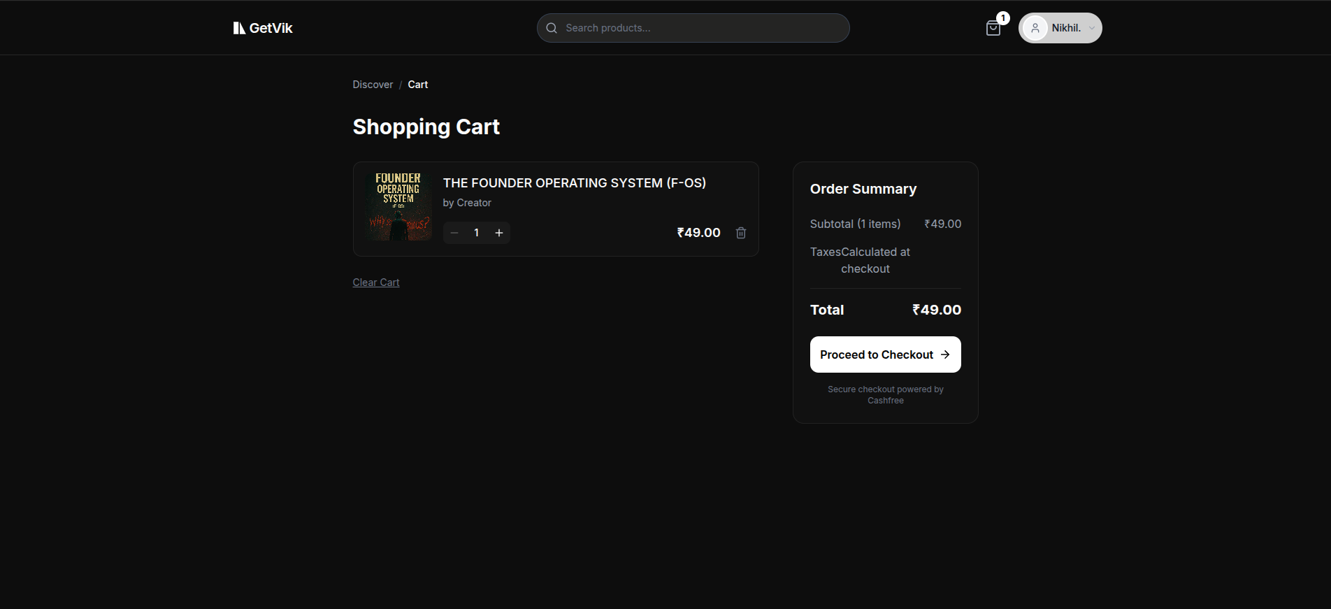GetVik - Screenshot 5 showing product features and functionality