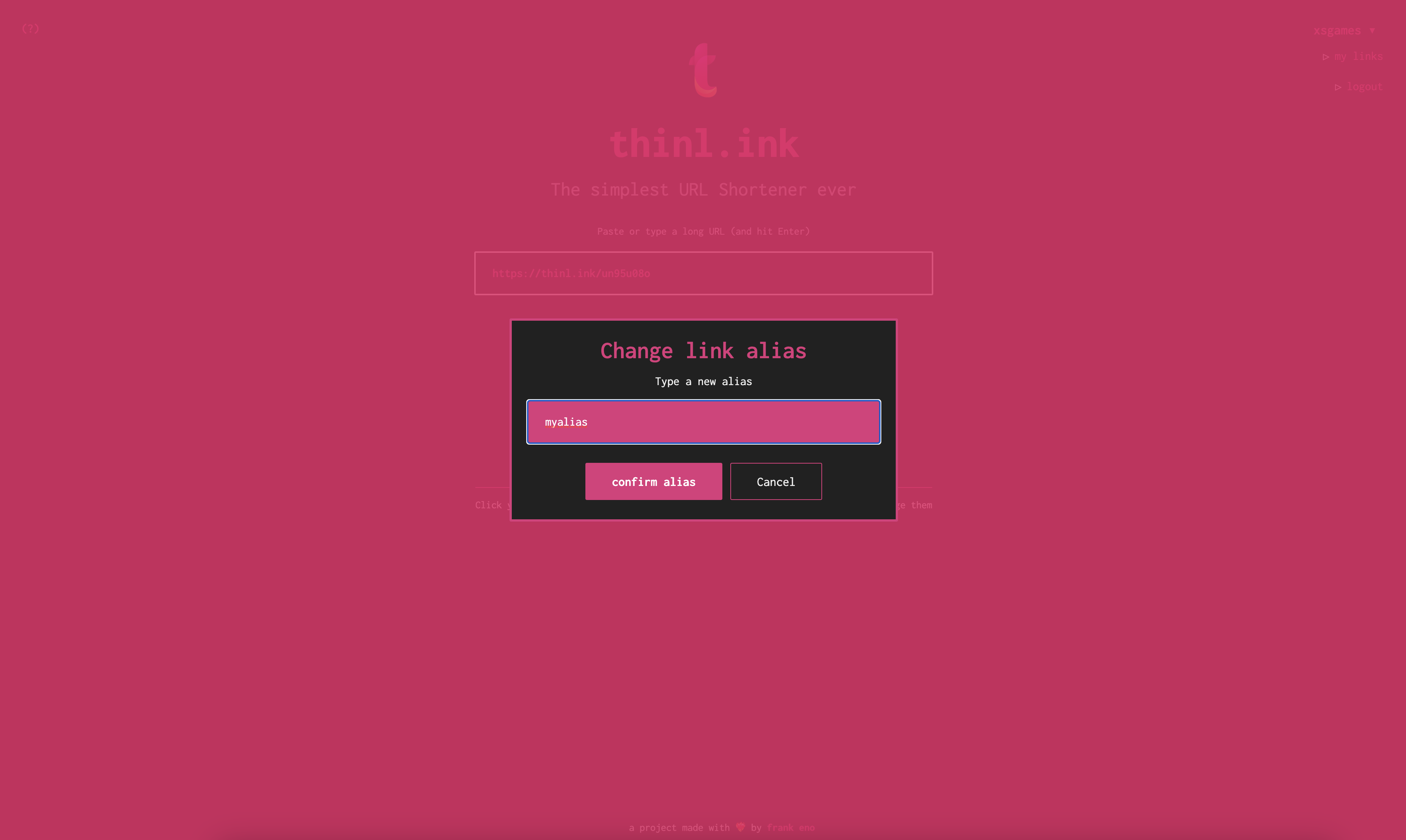 thinl.ink - 合理化されたURLショートナーとQRコードジェネレーターメディア5