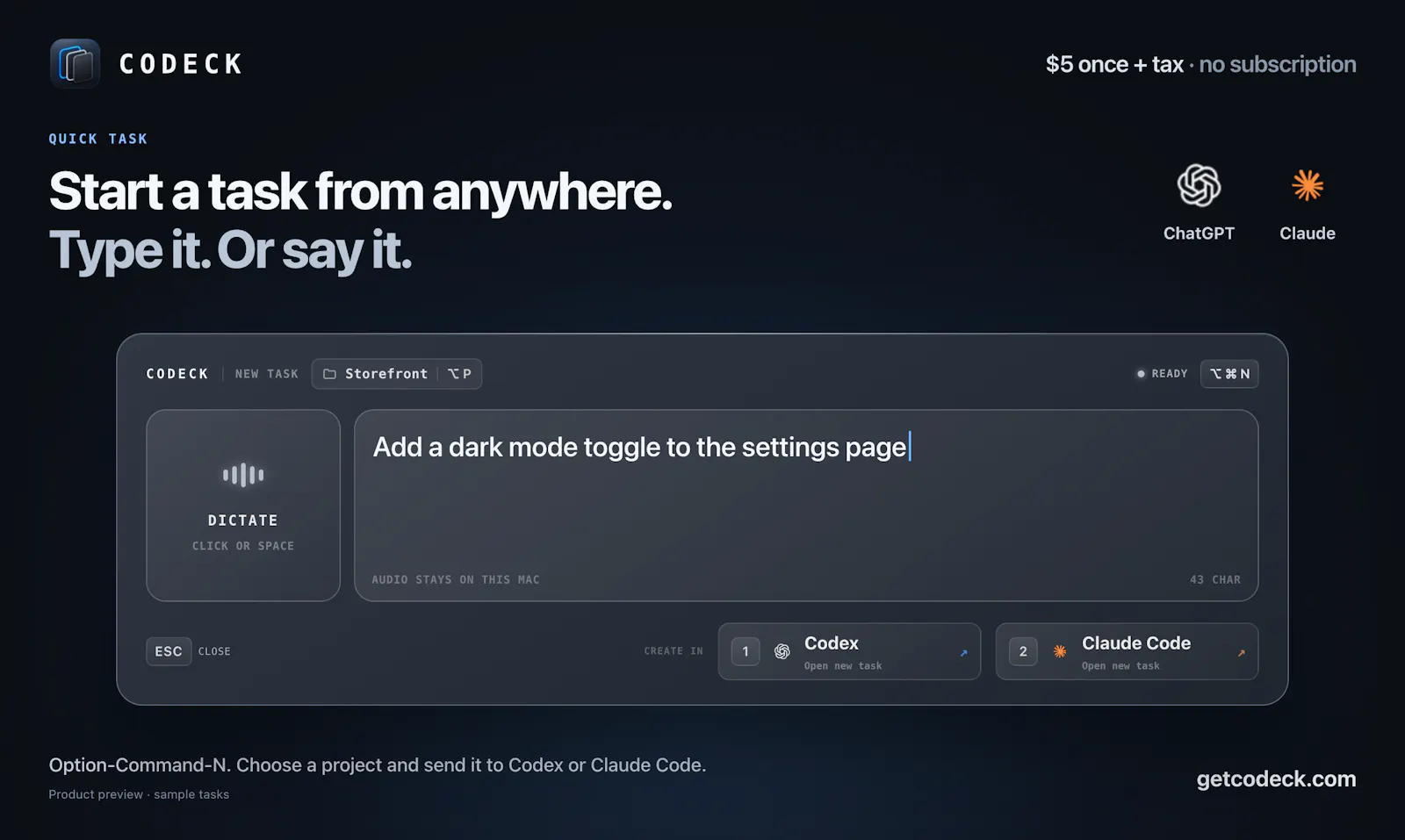 Codeck screenshot 3