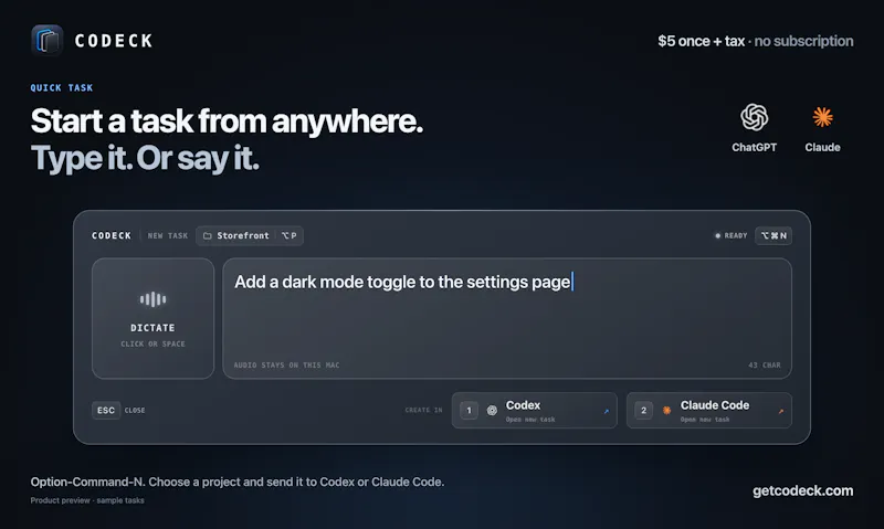 Codeck screenshot 3