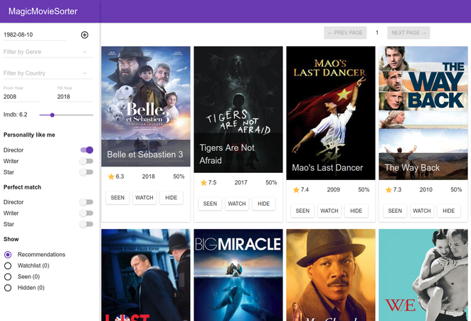 Magic Movie Sorter gallery image