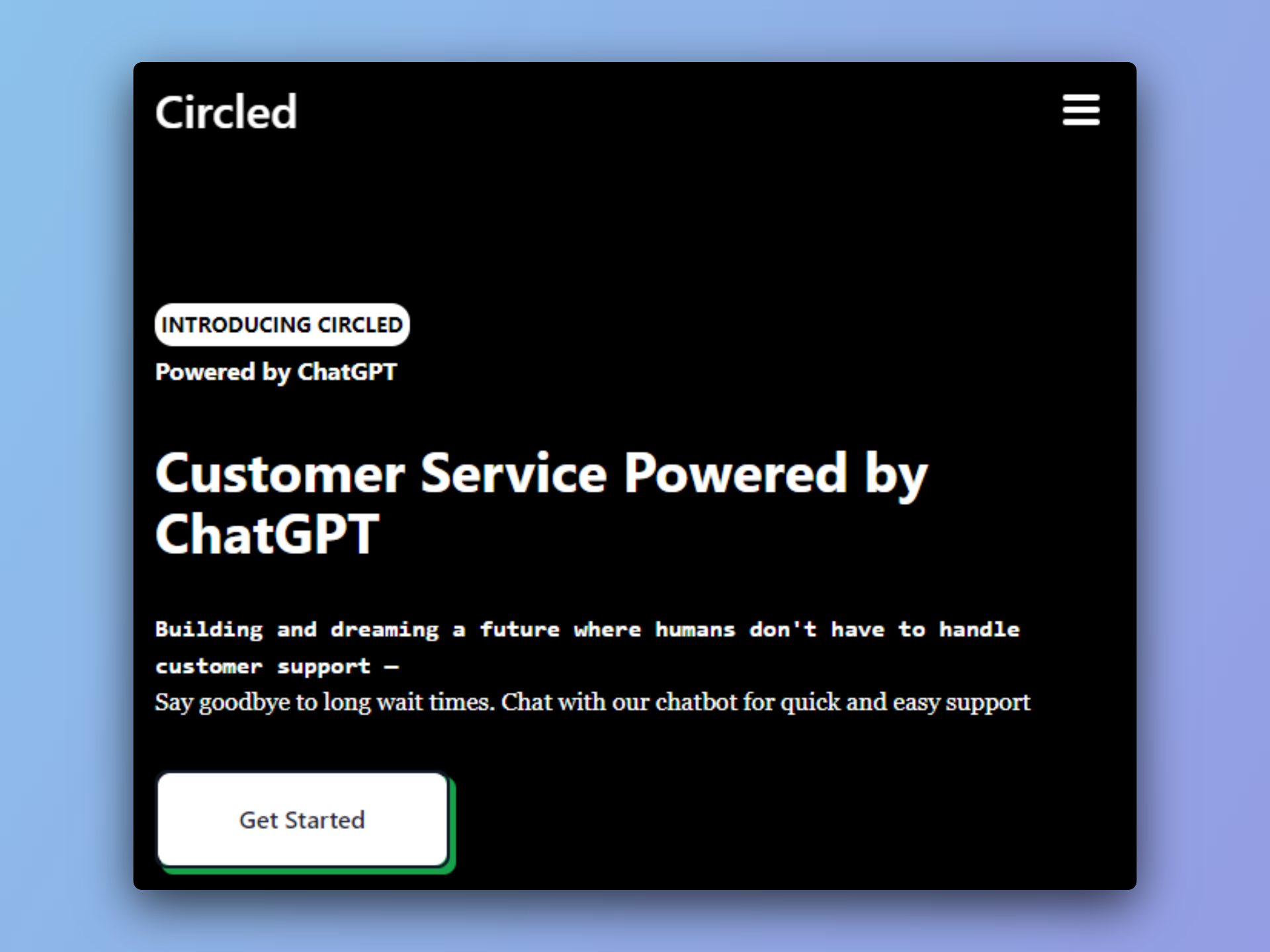 startuptile Circled-Customer support powered by GPT 5