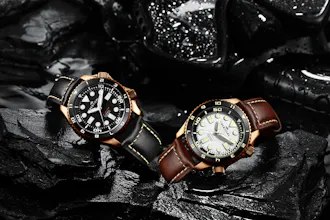 Customizable Titanium 300m Diving Watch gallery image