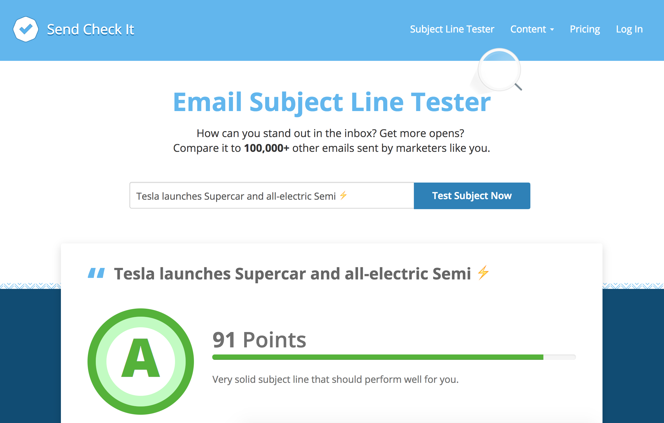 Send Check It Subject Line Tester Image