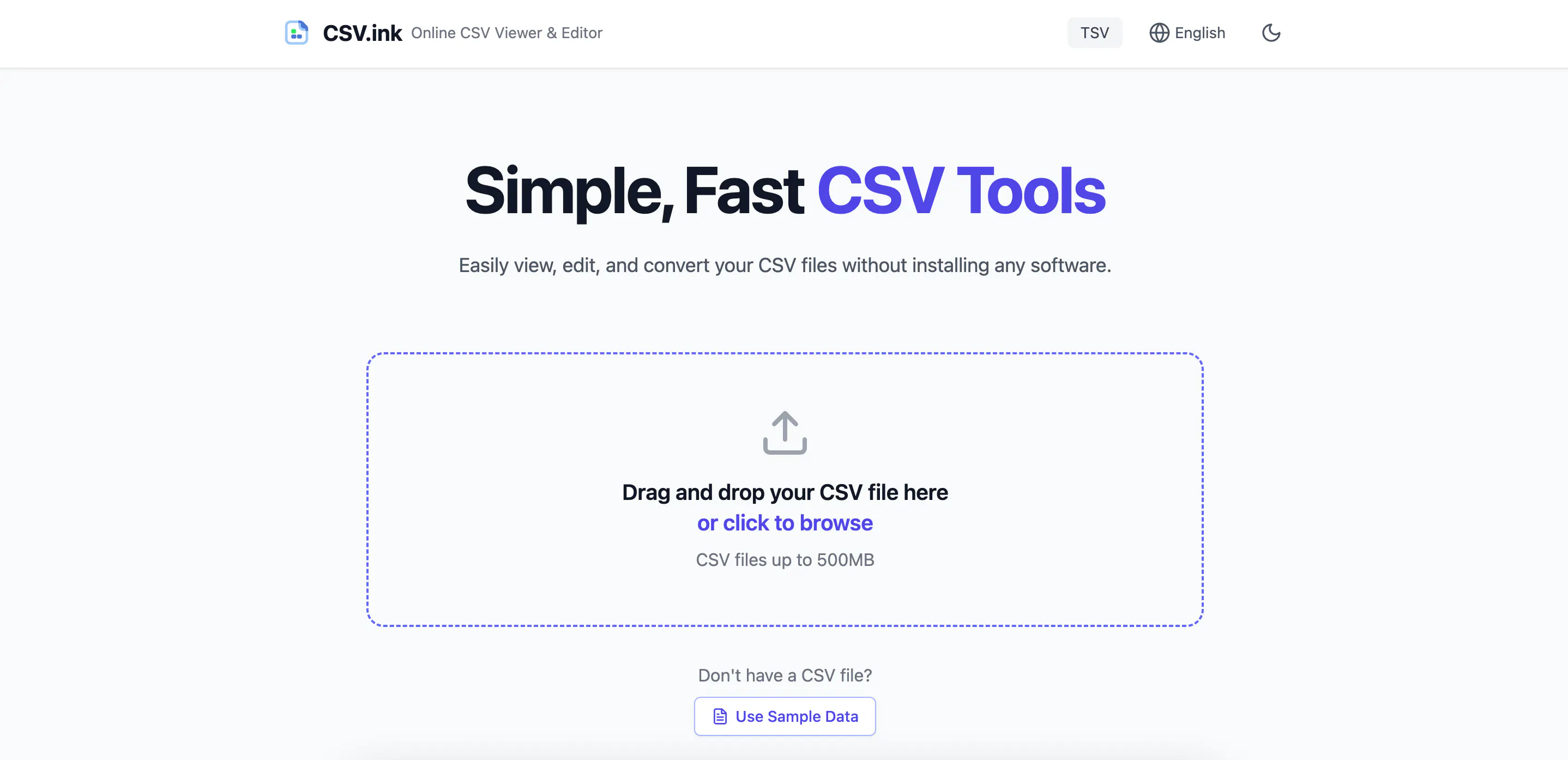 CSV.ink gallery image