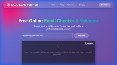 Kaiju Email Verifier gallery image