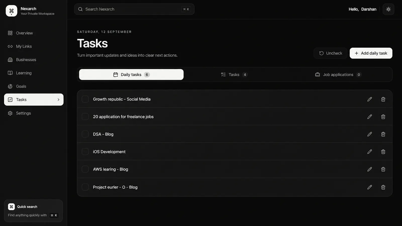 Nexarch screenshot 2