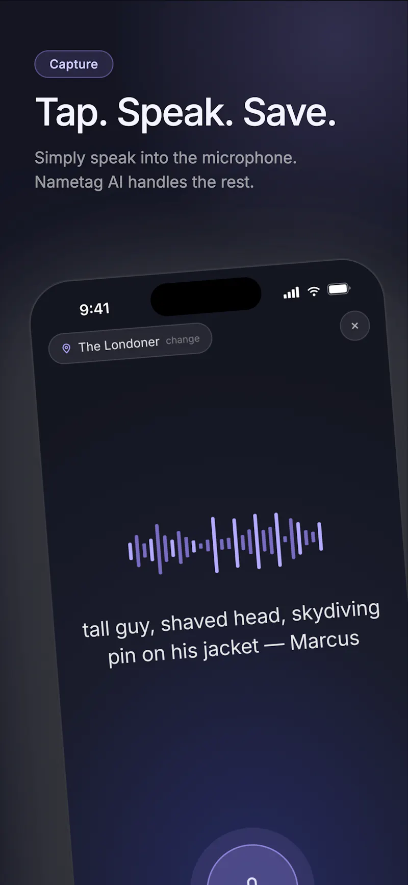 Nametag screenshot 3