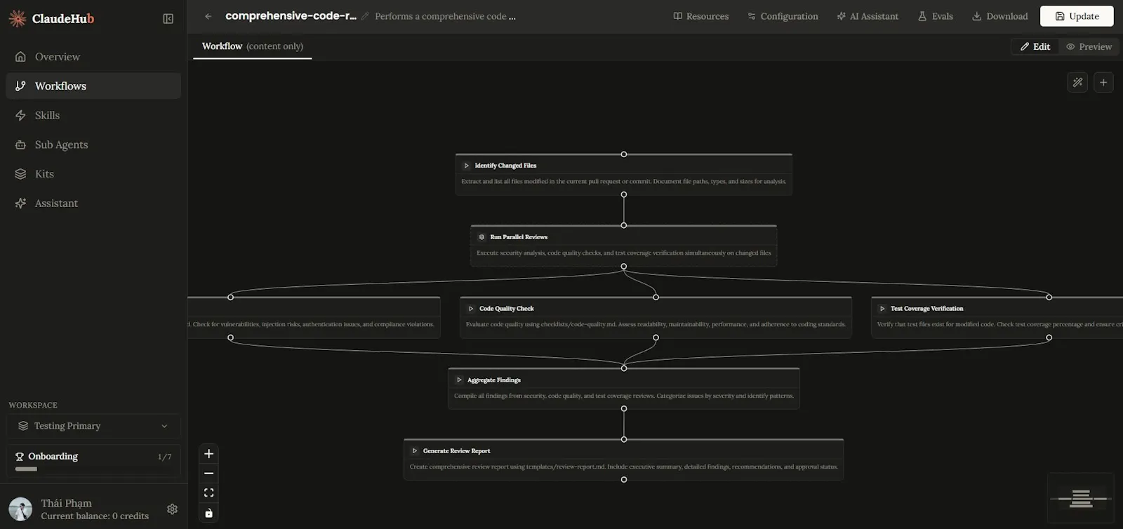 ClaudeHub screenshot 1