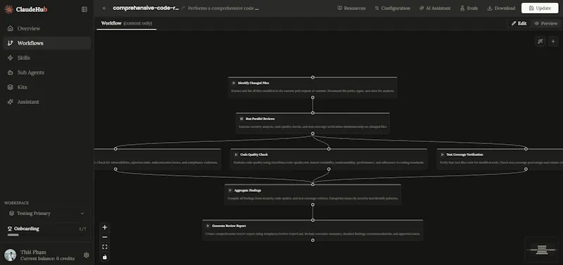 ClaudeHub screenshot 1