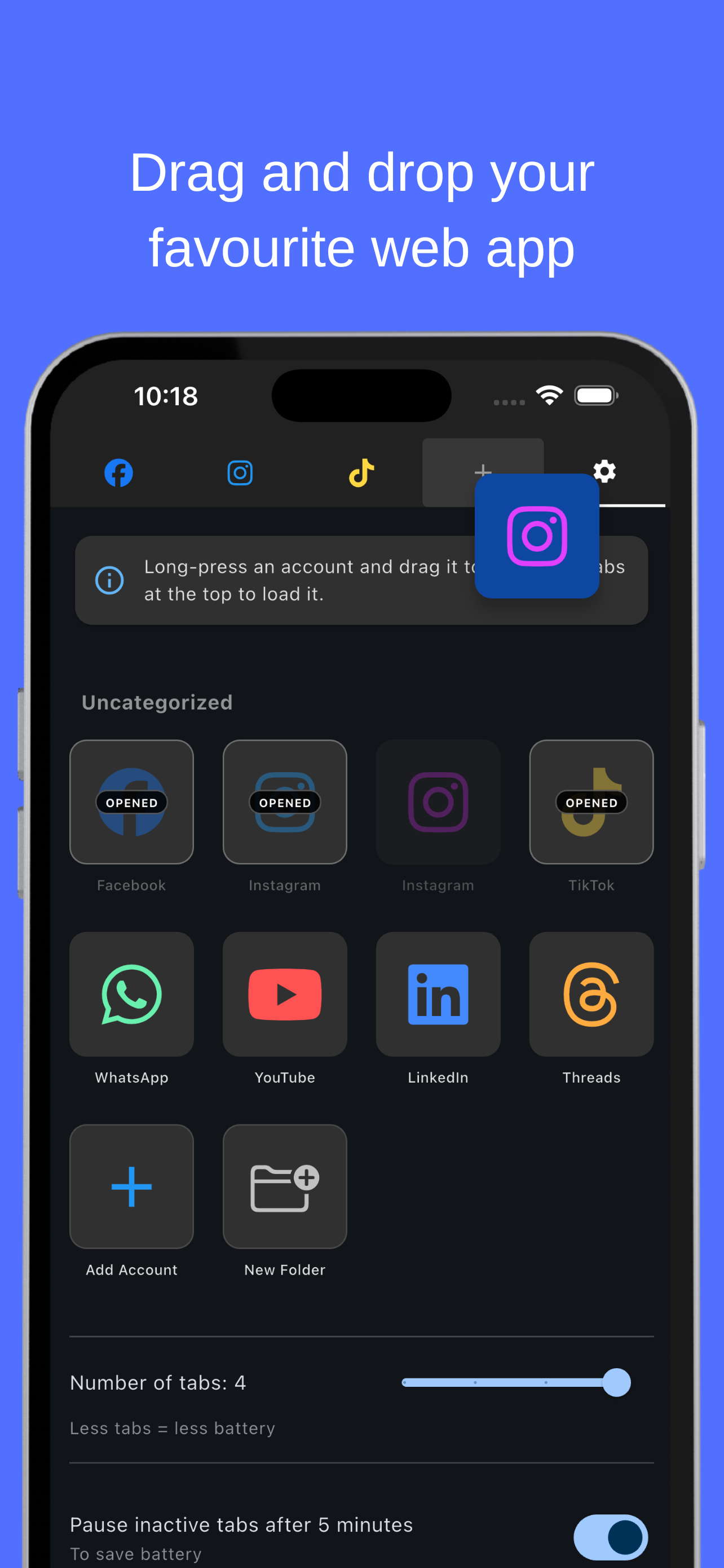 SocialRouter - Main product screenshot demonstrating key features and user interface