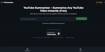 YTsummarizer 2.0 gallery image