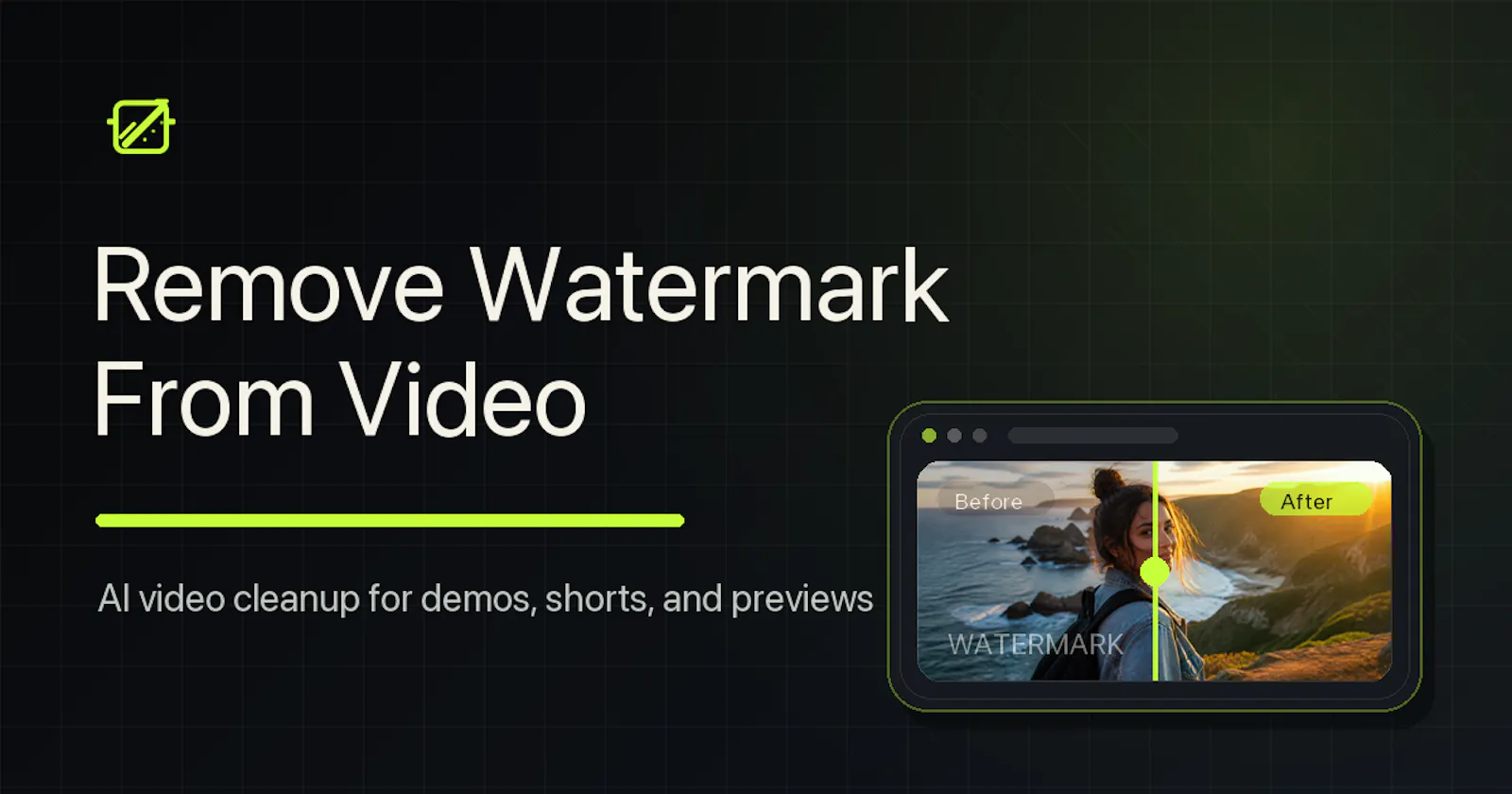 Remove Watermark from Video screenshot 1