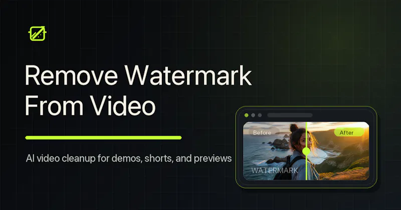 Remove Watermark from Video screenshot 1