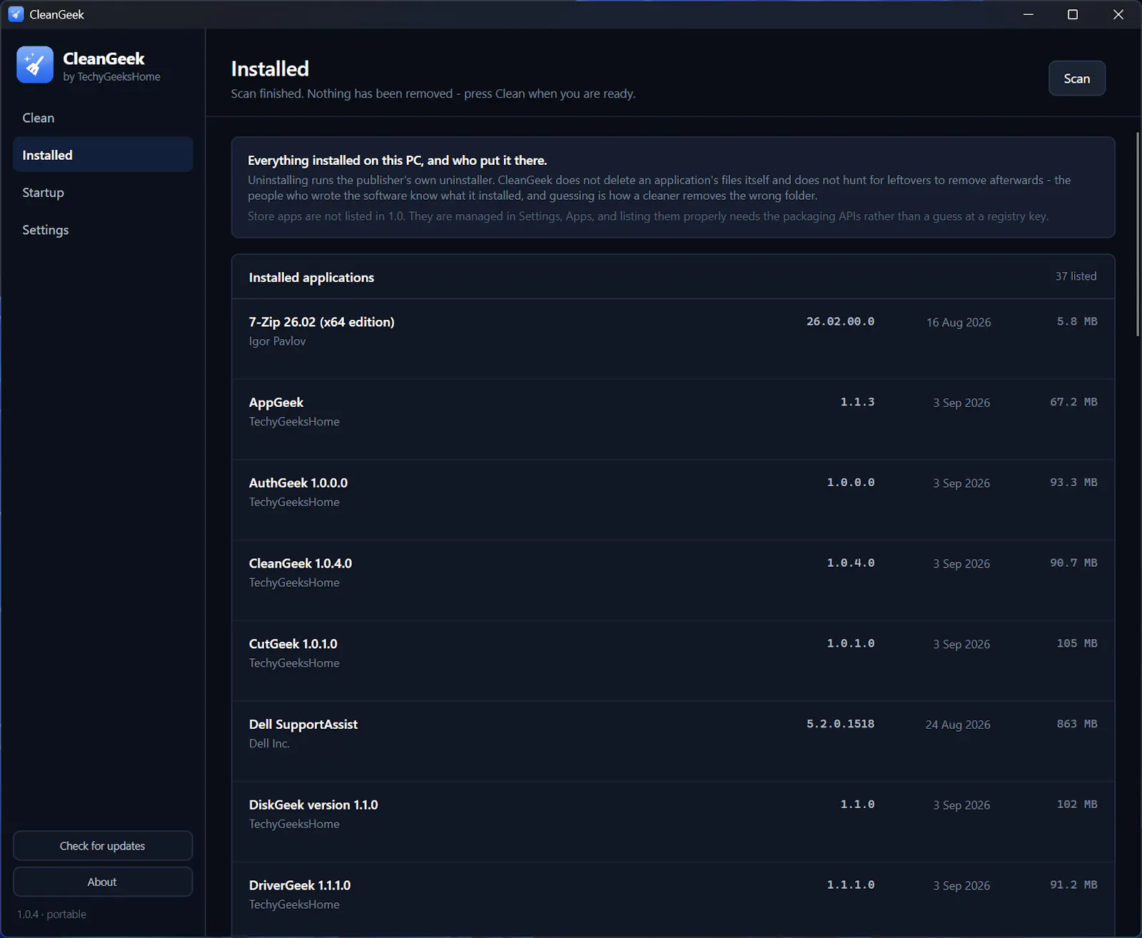 CleanGeek screenshot 4