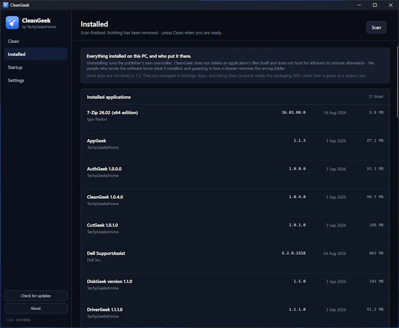 CleanGeek screenshot 4