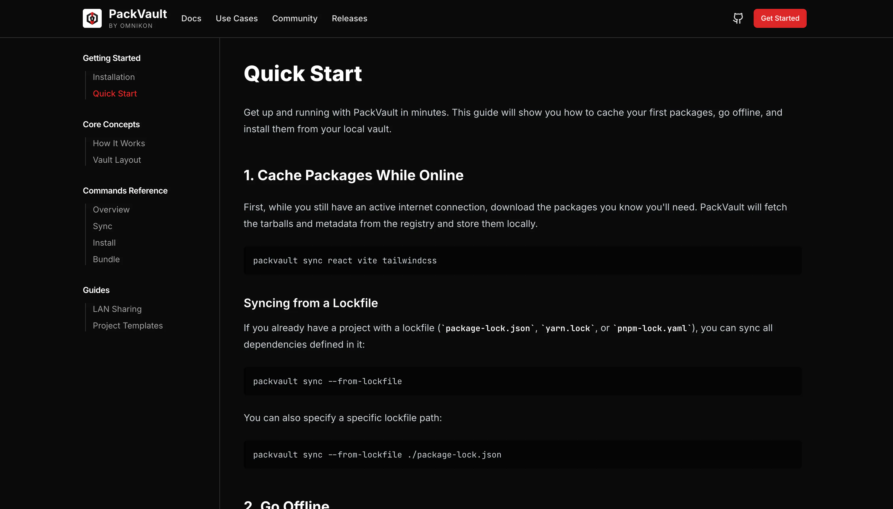 PackVault — Offline Package Management gallery image