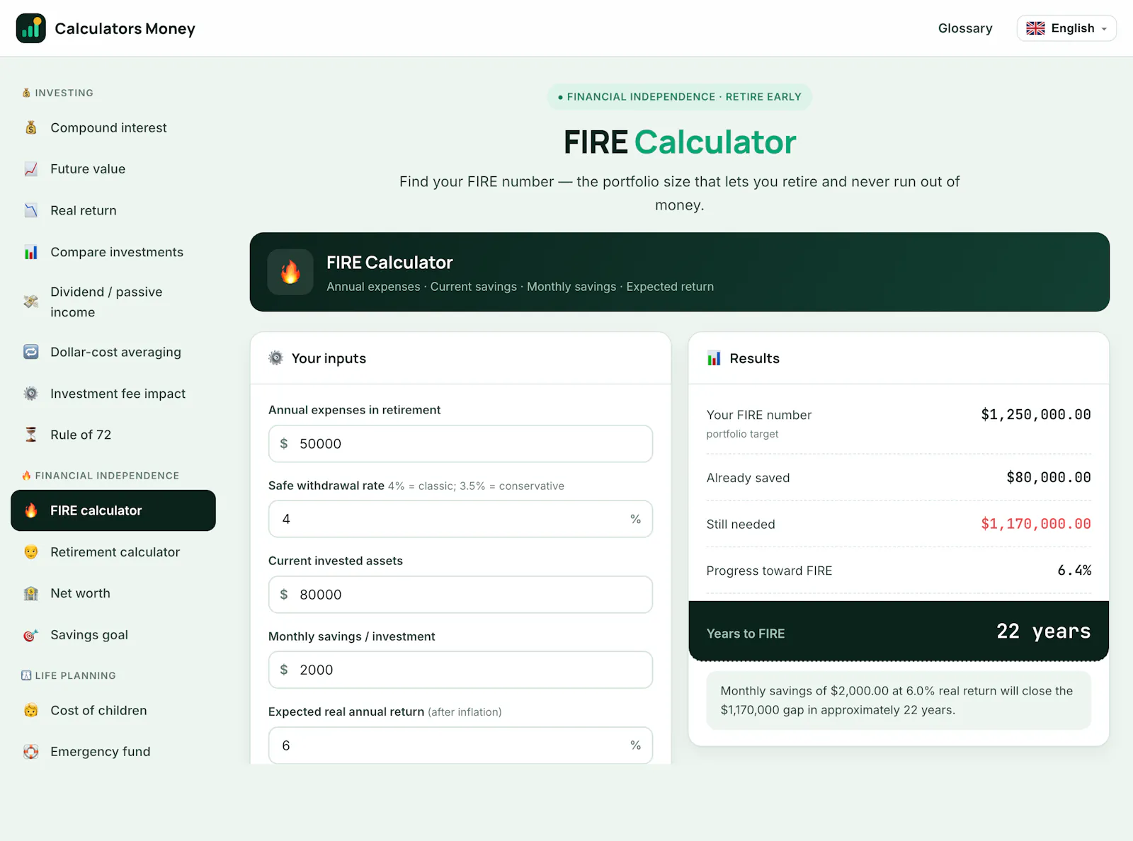 Calculators Money screenshot 5