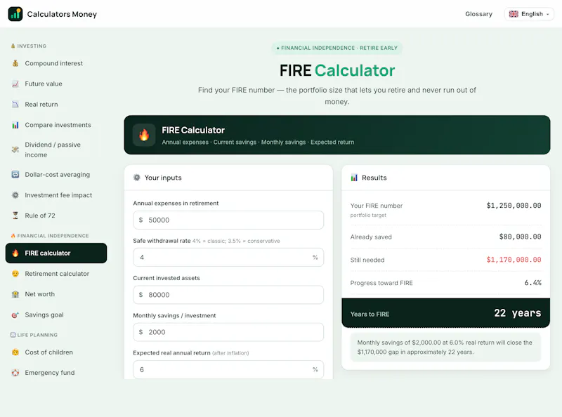 Calculators Money screenshot 5