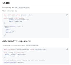PlausibleClient gallery image