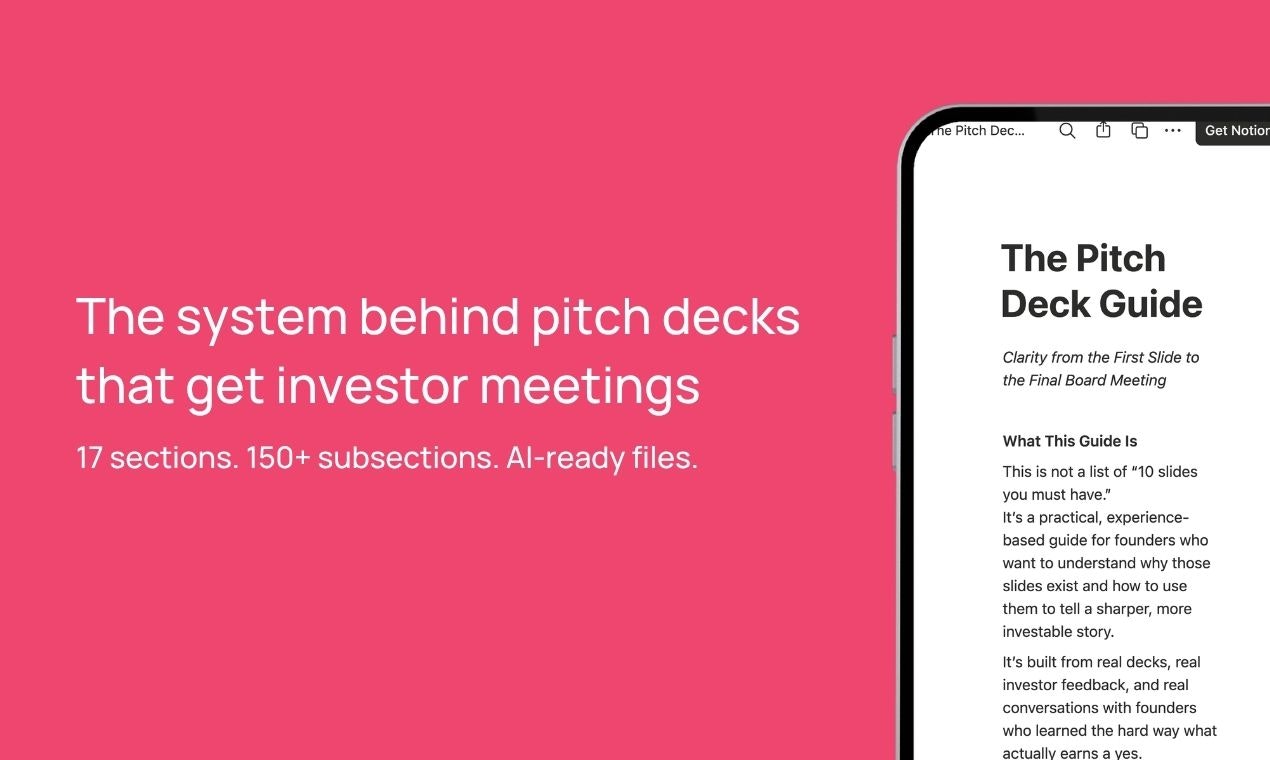 Pitch Deck Guide gallery image
