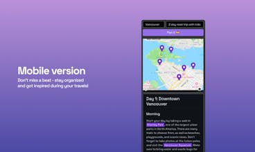 Plan trip gallery image