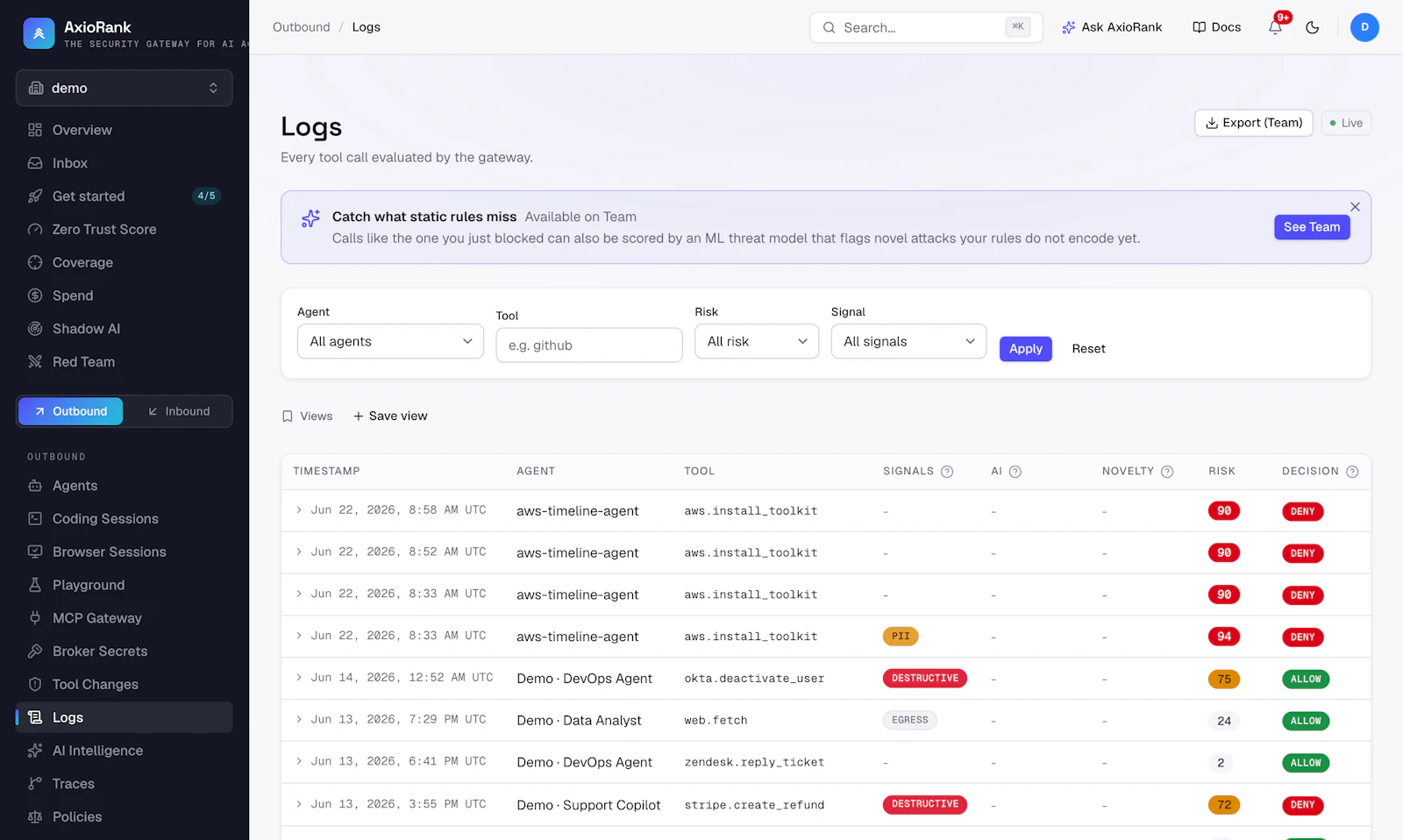 AxioRank screenshot 9