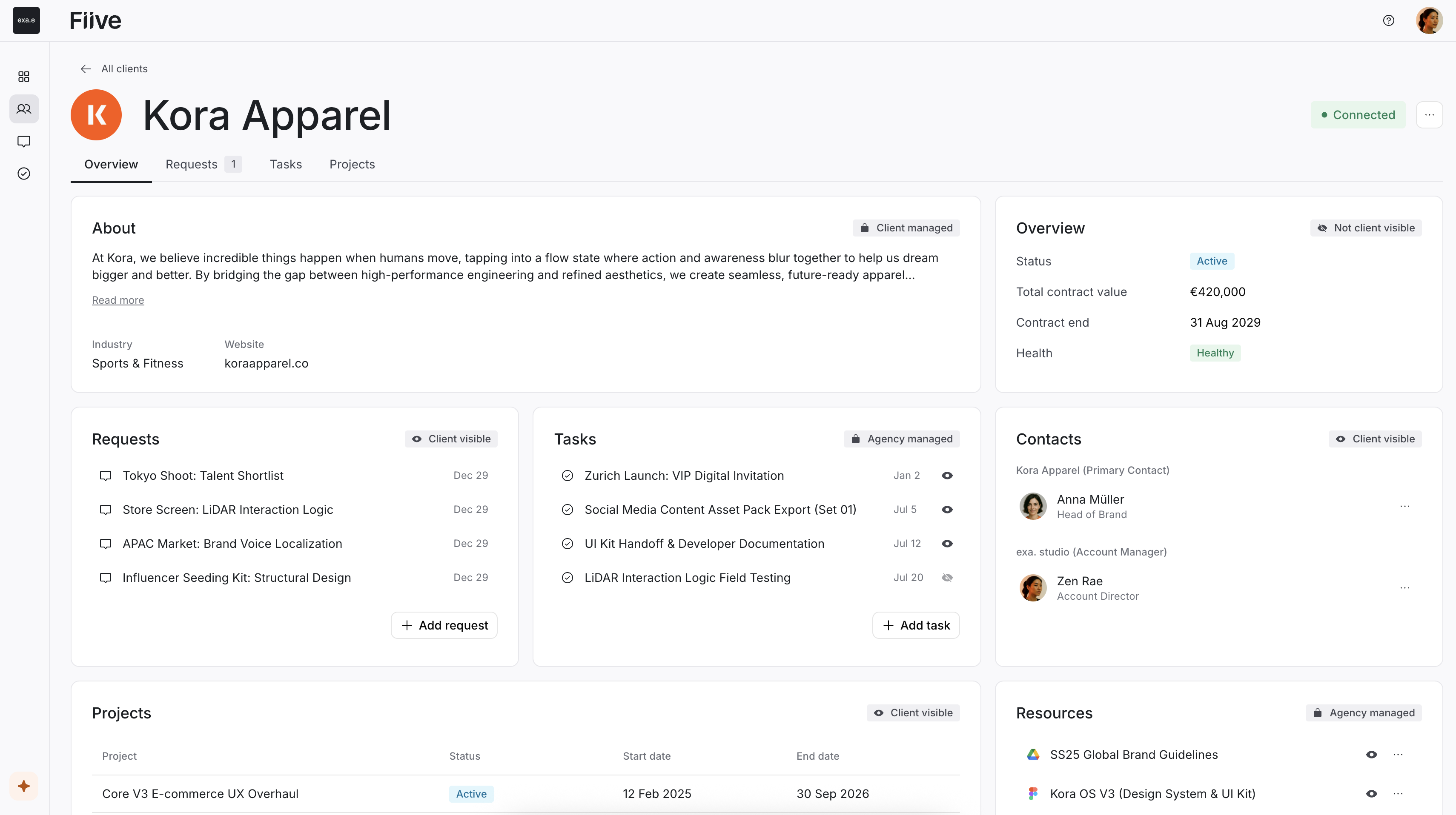 Fiive - Screenshot 3 showing product features and functionality
