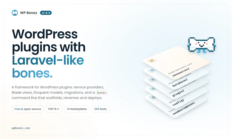 WP Bones screenshot 10