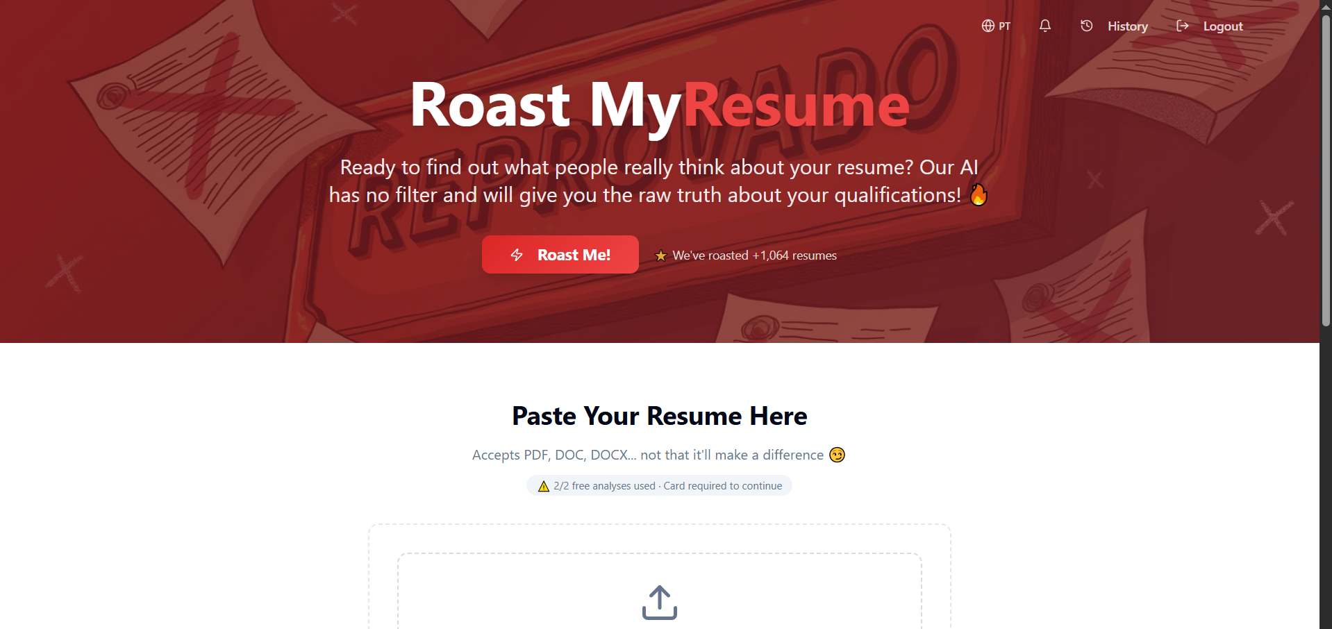 Roast MyResume gallery image