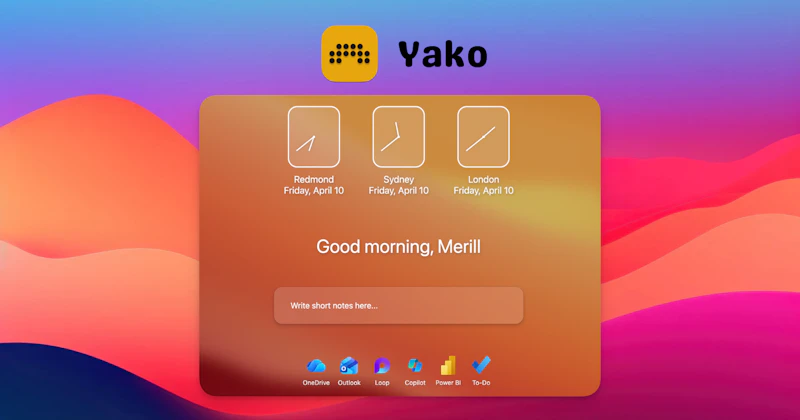 Yako screenshot 1