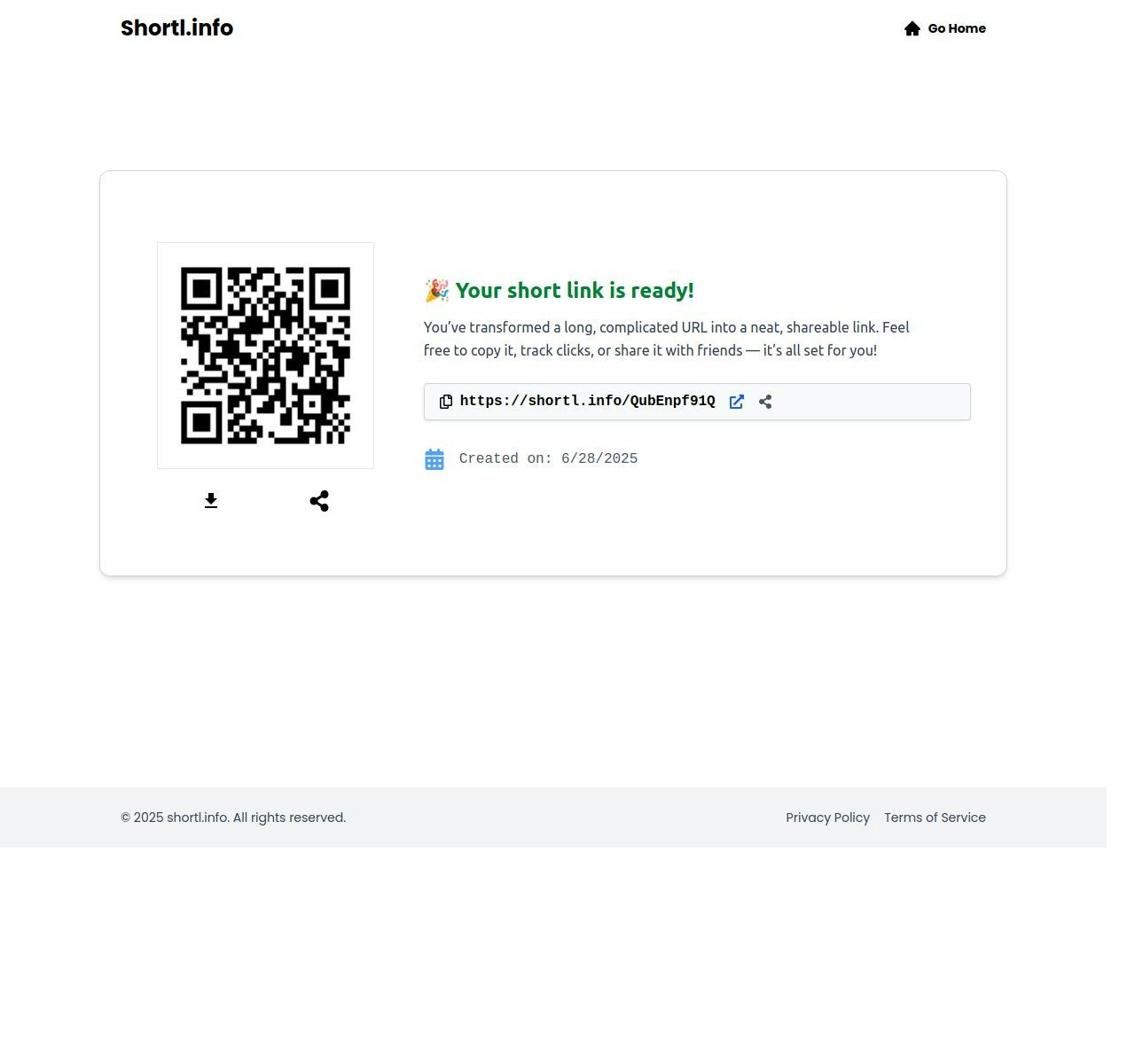 وسائط التطبيق القصير - عنوان URL آمن - تبسيط روابطك مع تقصير URL السريع 1