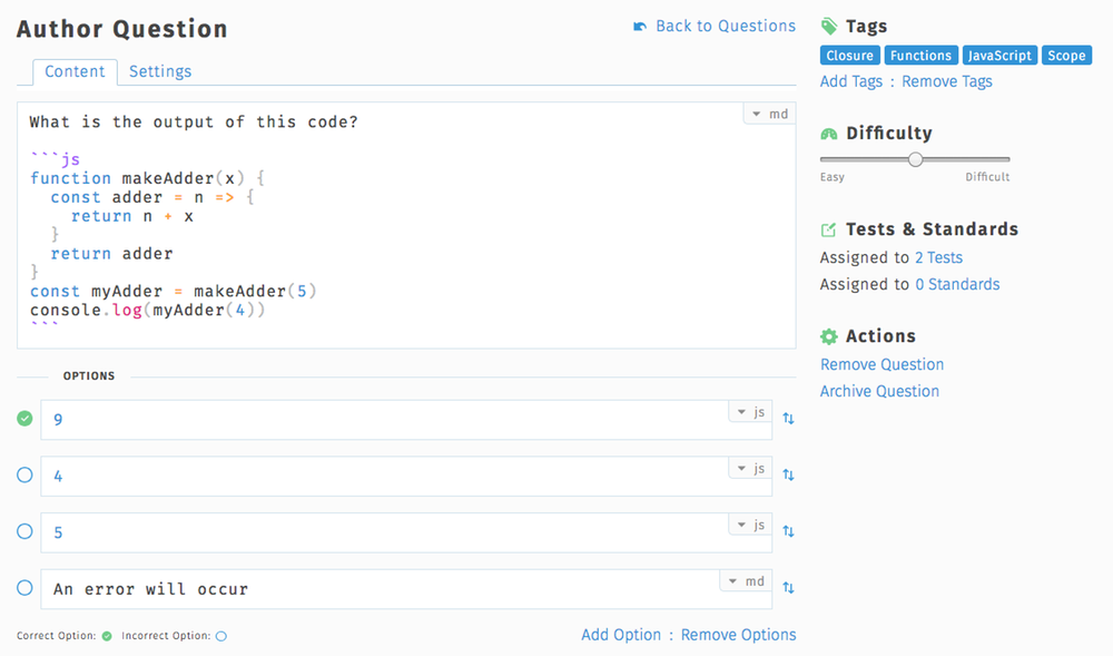 Questionable.io gallery image