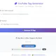 YouTube Tag Generator