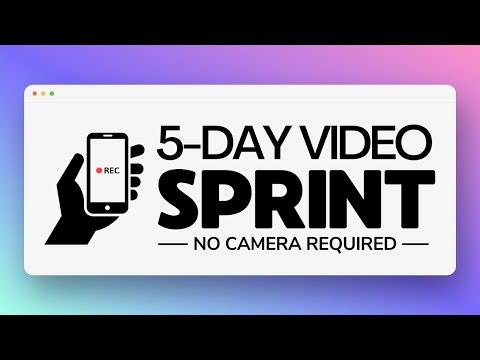The 5-Day Video Sprint gallery image