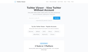 Twitter Viewer gallery image