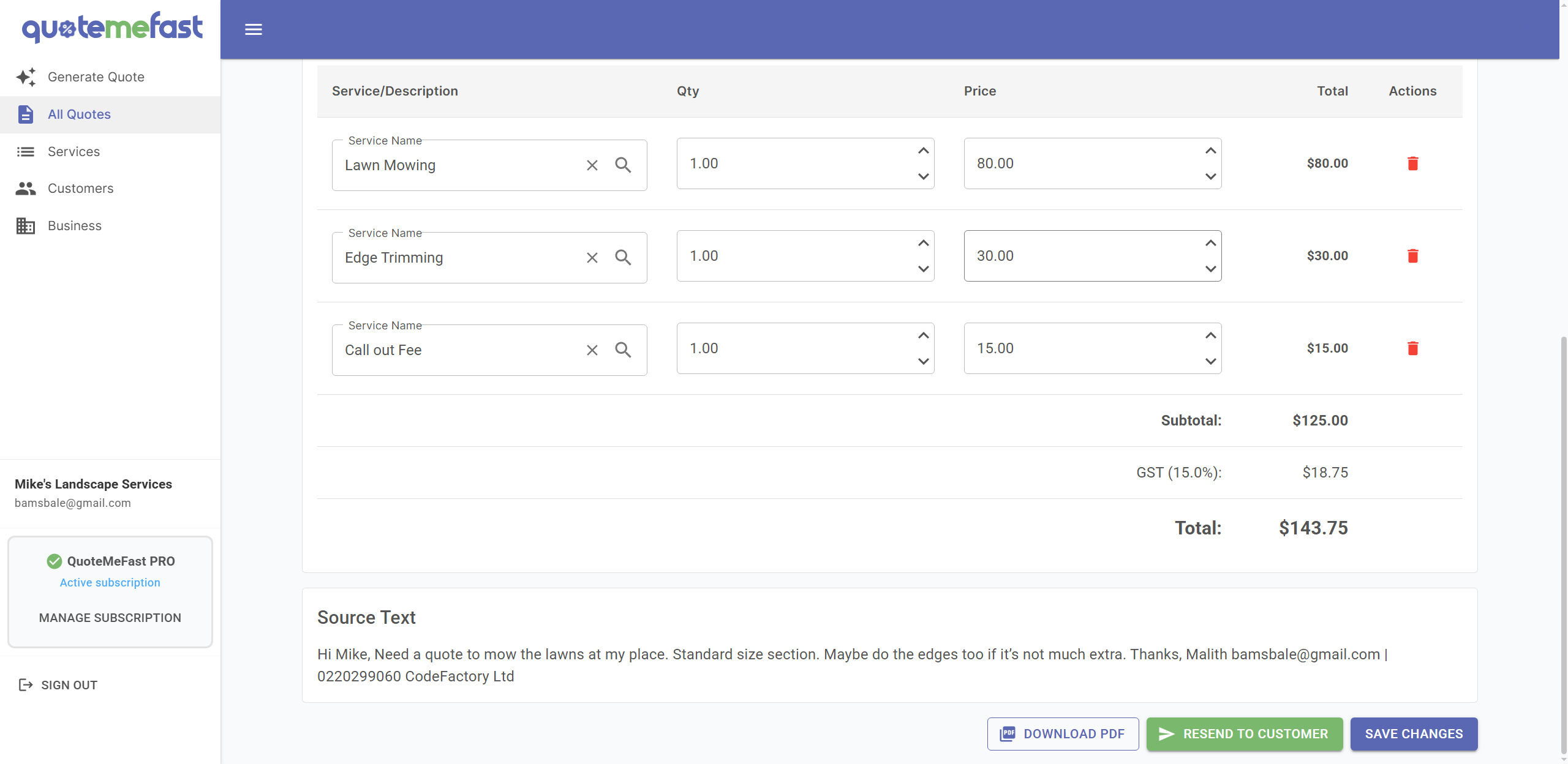 QuoteMeFast – Faster Quotes, More Jobs gallery image