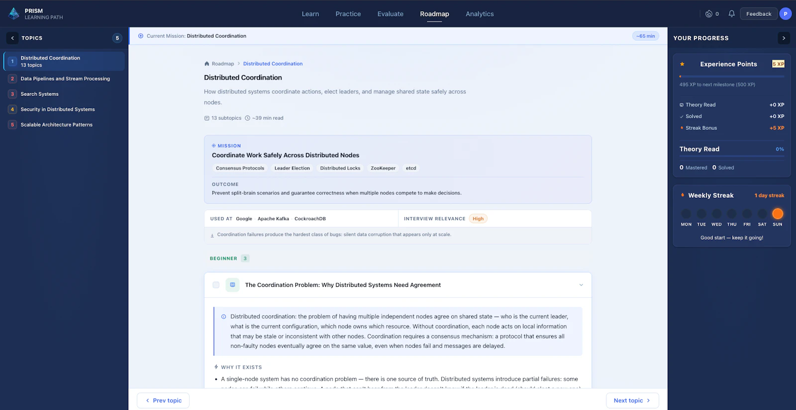 PRISM — Learn System Design screenshot 8