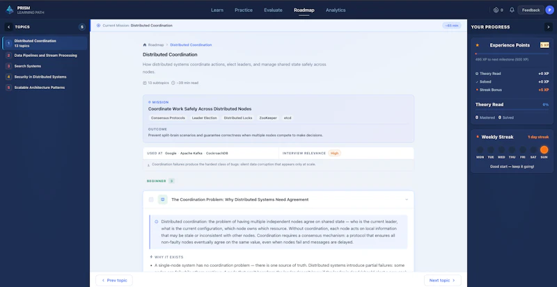 PRISM — Learn System Design screenshot 8