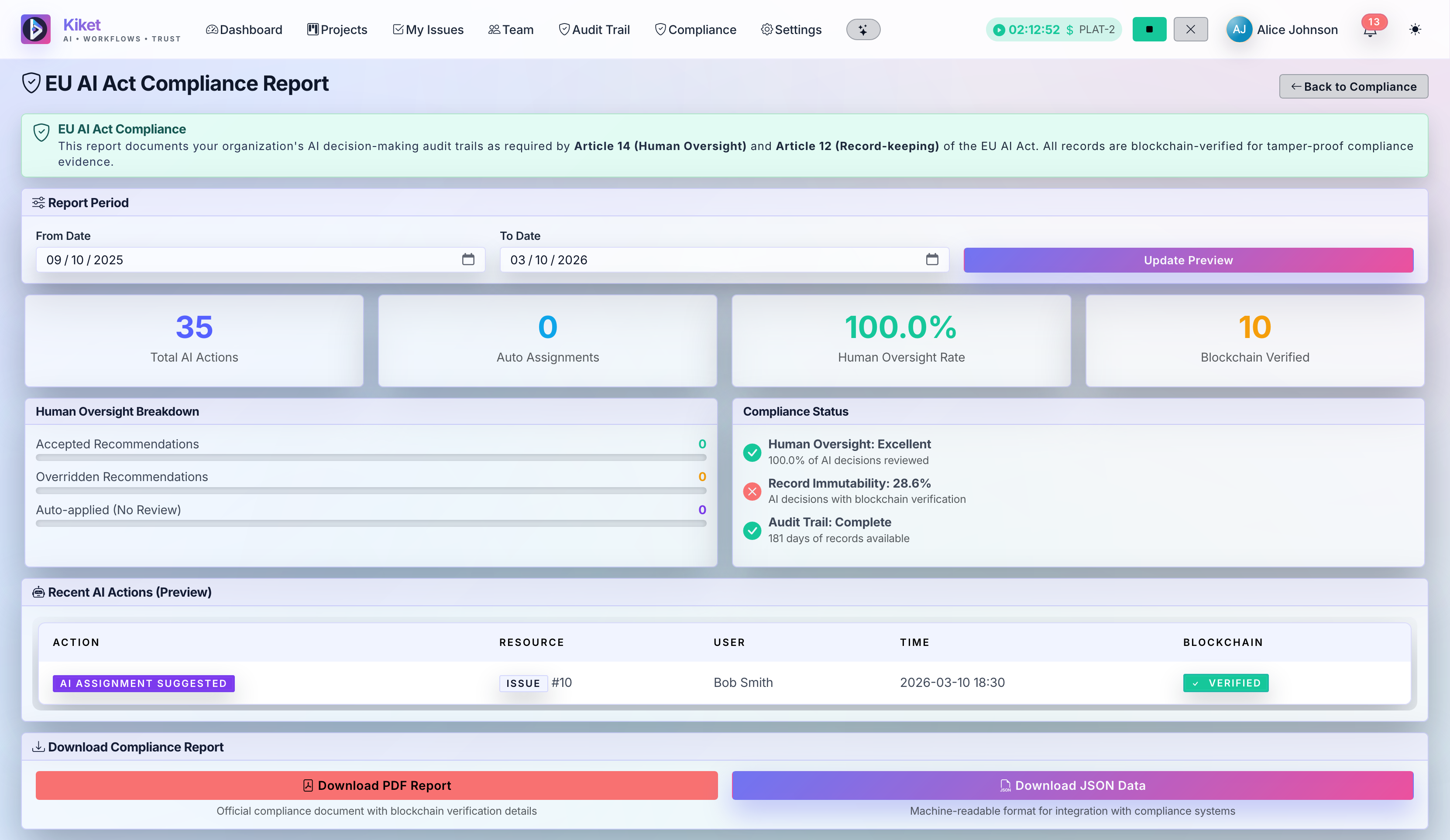 Kiket - Screenshot 3 showing product features and functionality