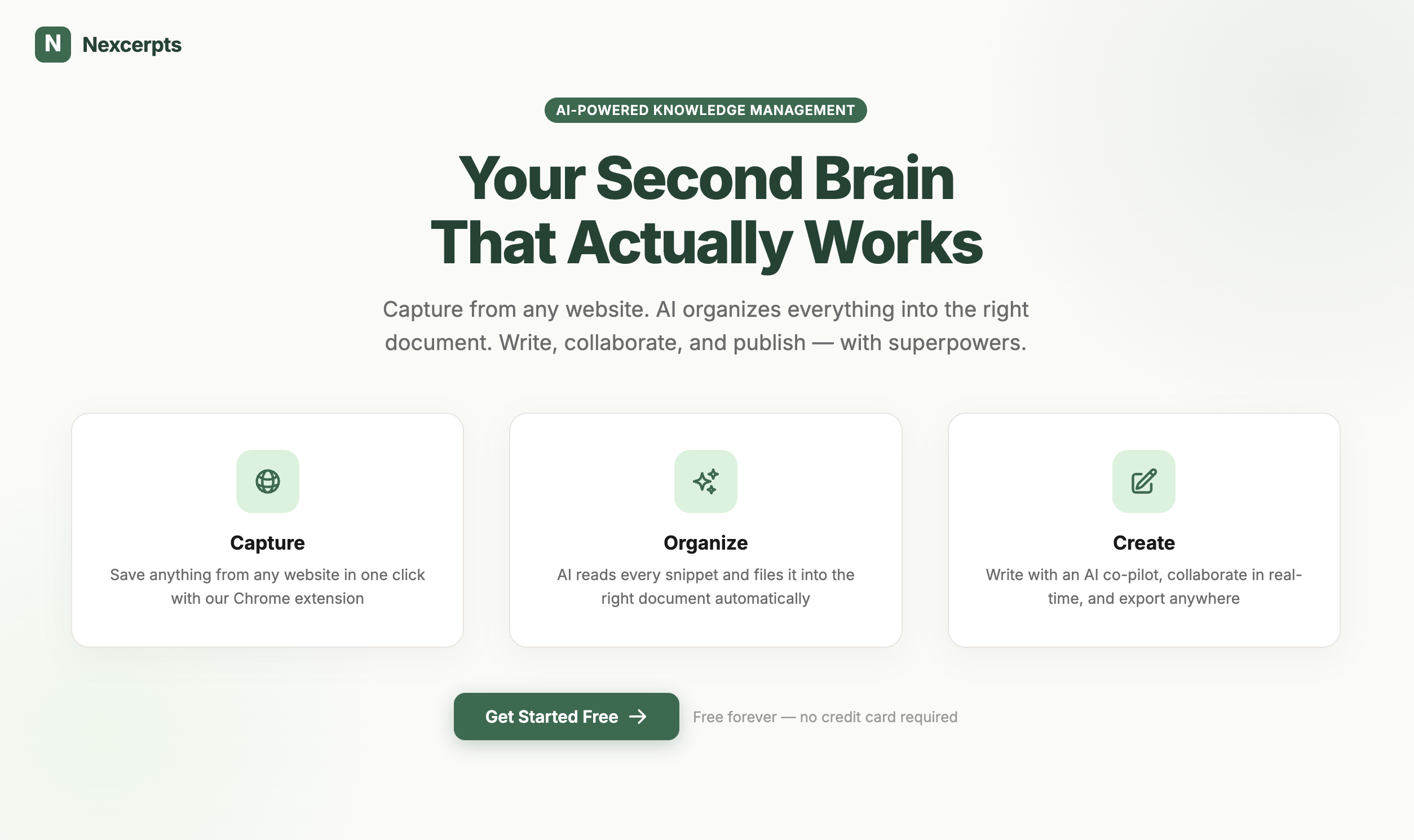 Nexcerpts gallery image