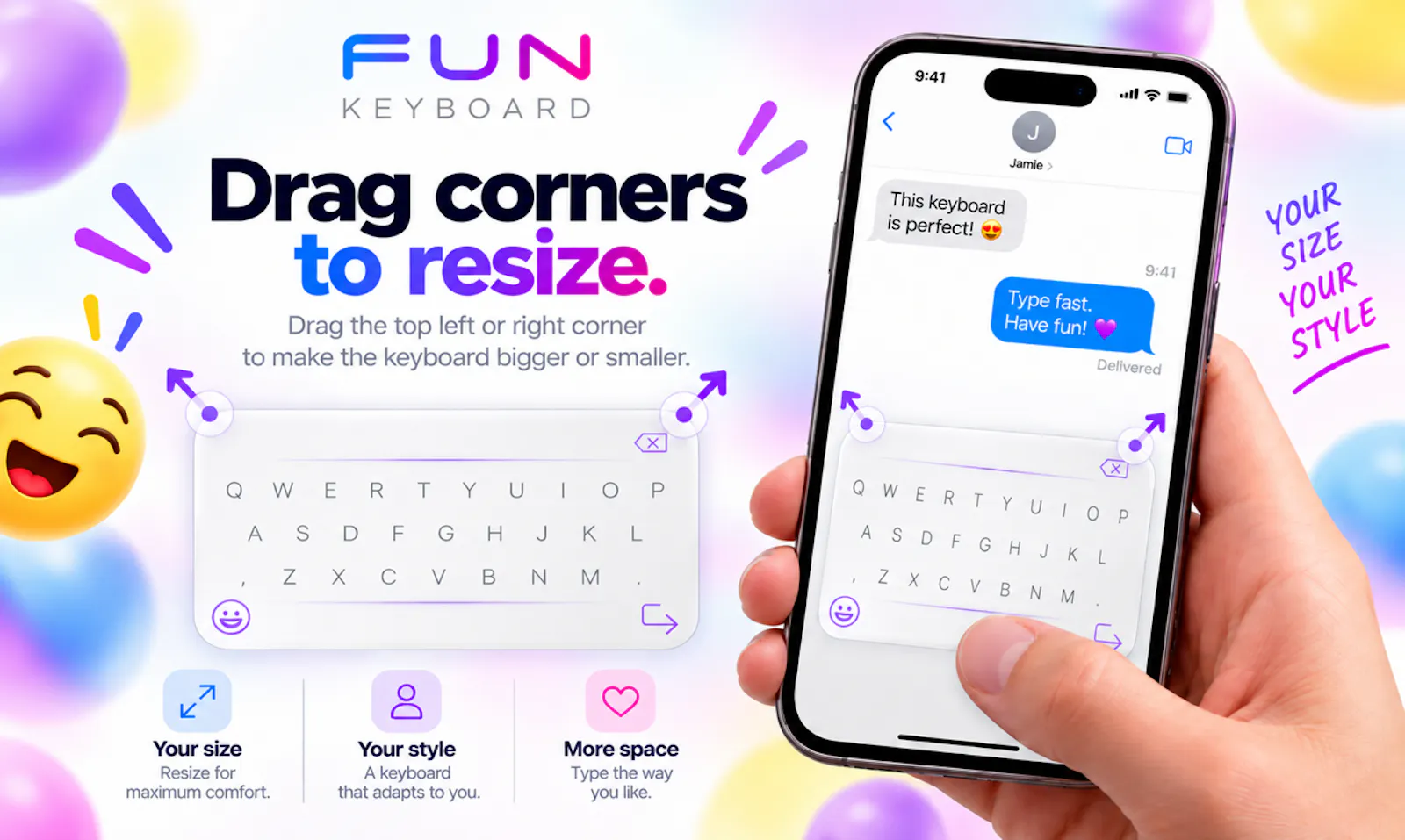 FUN Keyboard screenshot 4