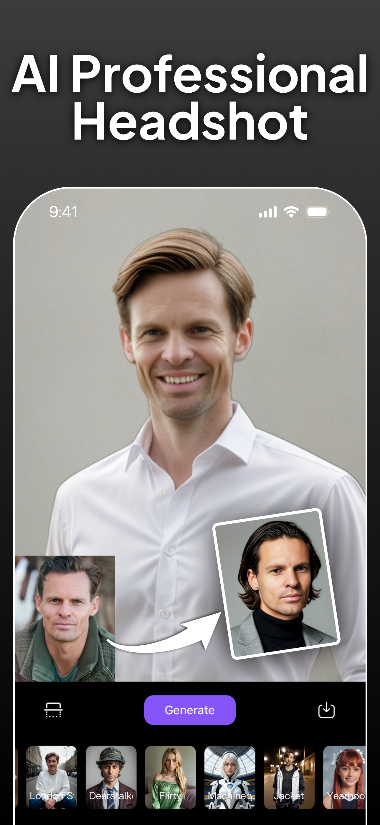 AI Headshot Generator gallery image