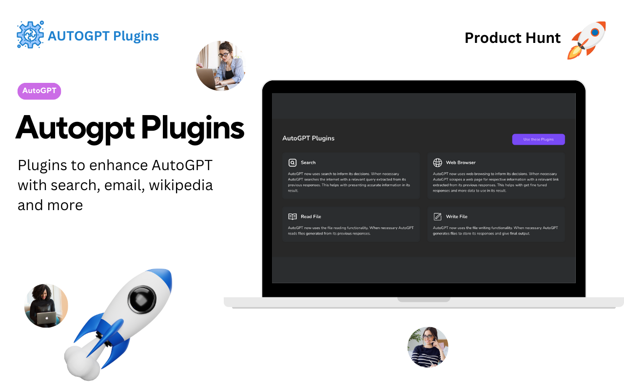 startuptile AutoGPT Plugins by SamurAI-Plugins to enhance the functionality of AutoGPT