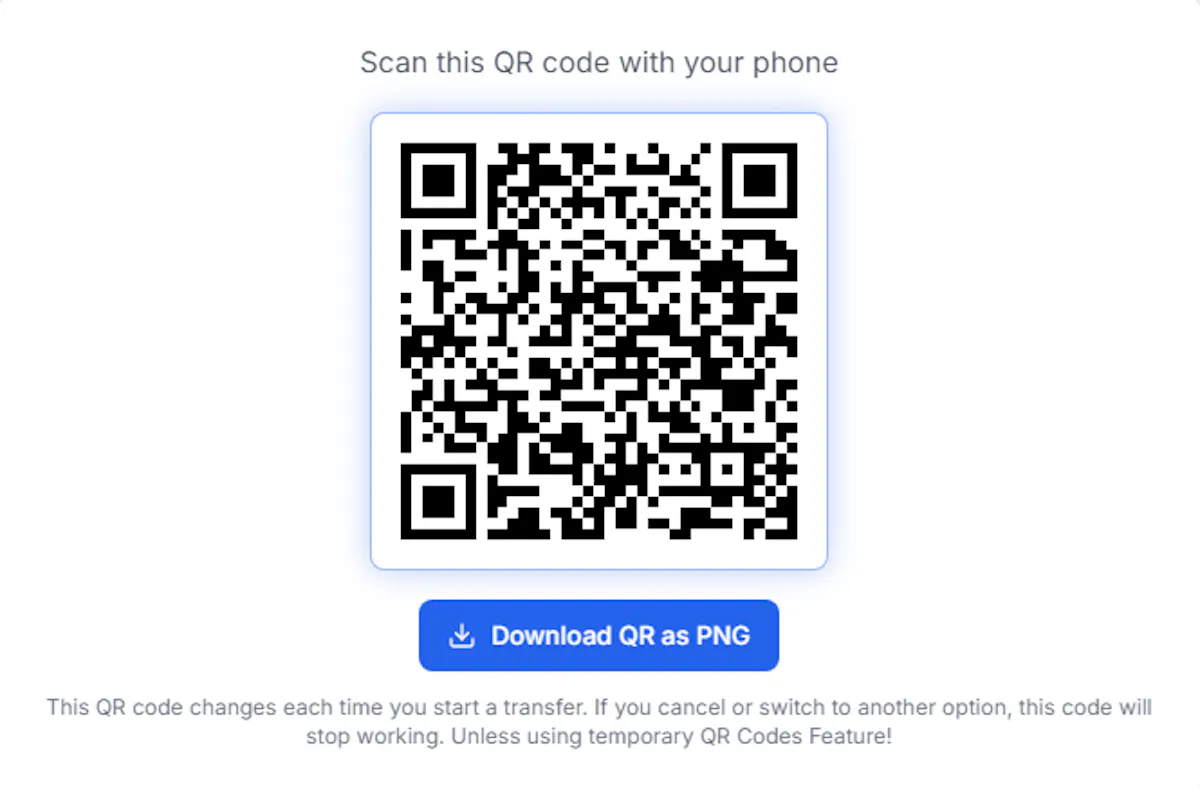 Secqr Photo Transfer