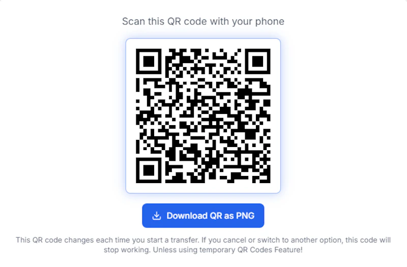 Secqr Photo Transfer screenshot 1