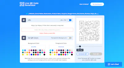 Live QR Code Generator gallery image
