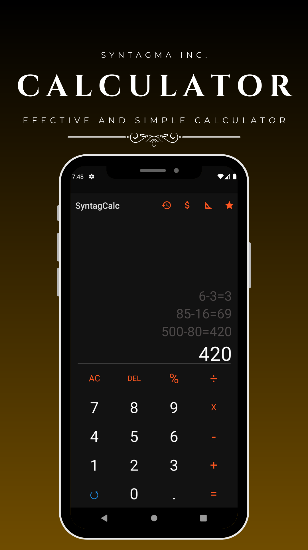 SyntagCalc - Simple Calculator media 1